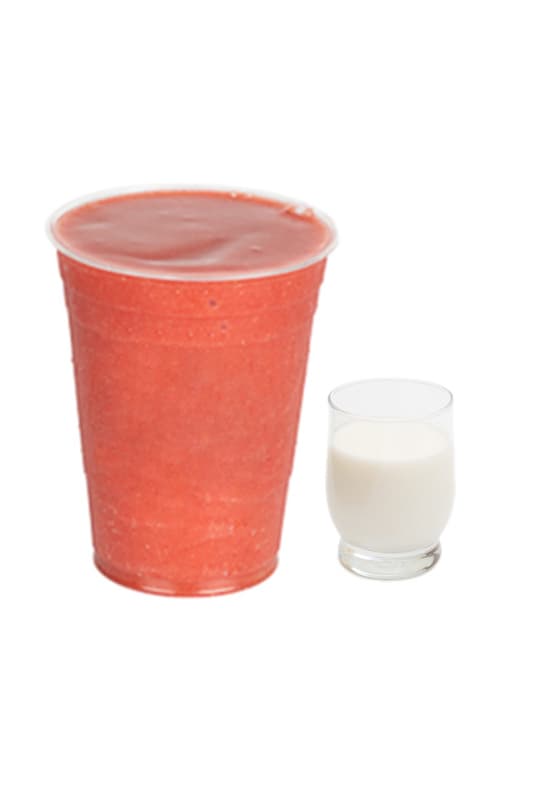 Fresa En Leche