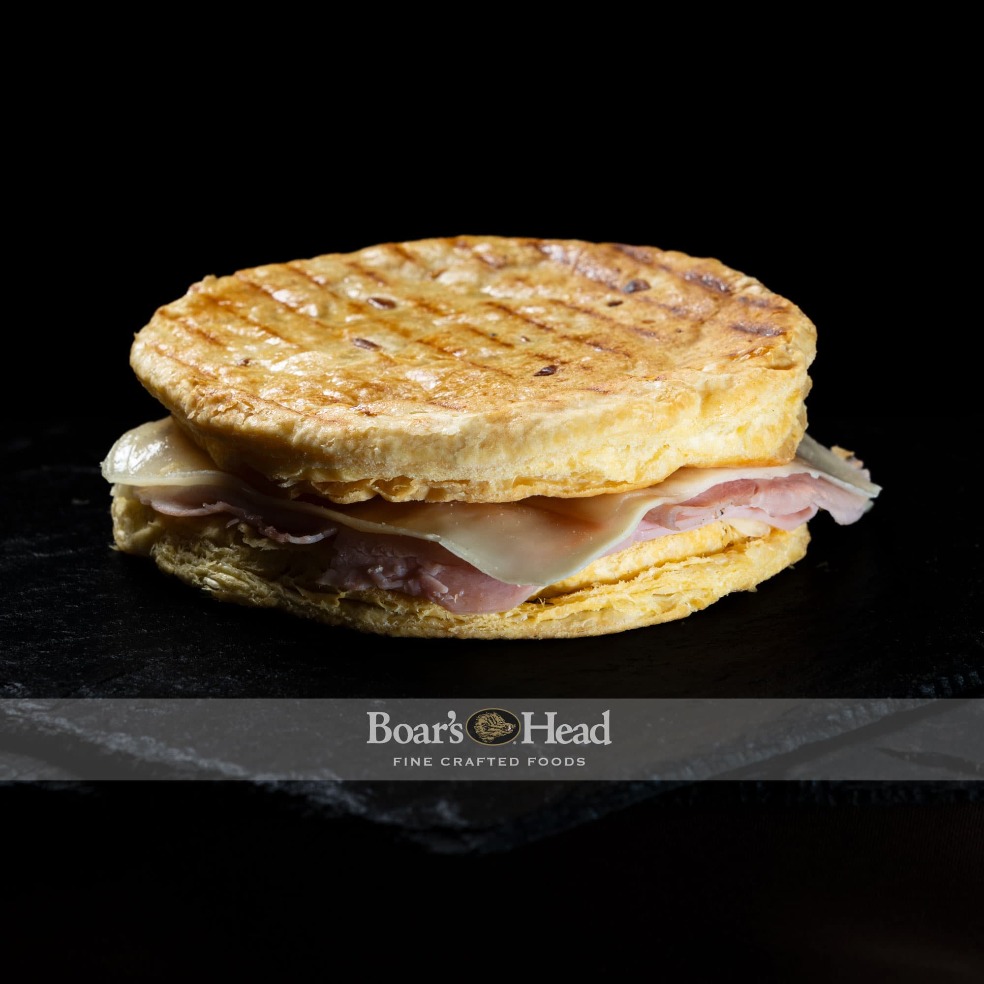 Pastelito Prensado Jamón y Mozzarella